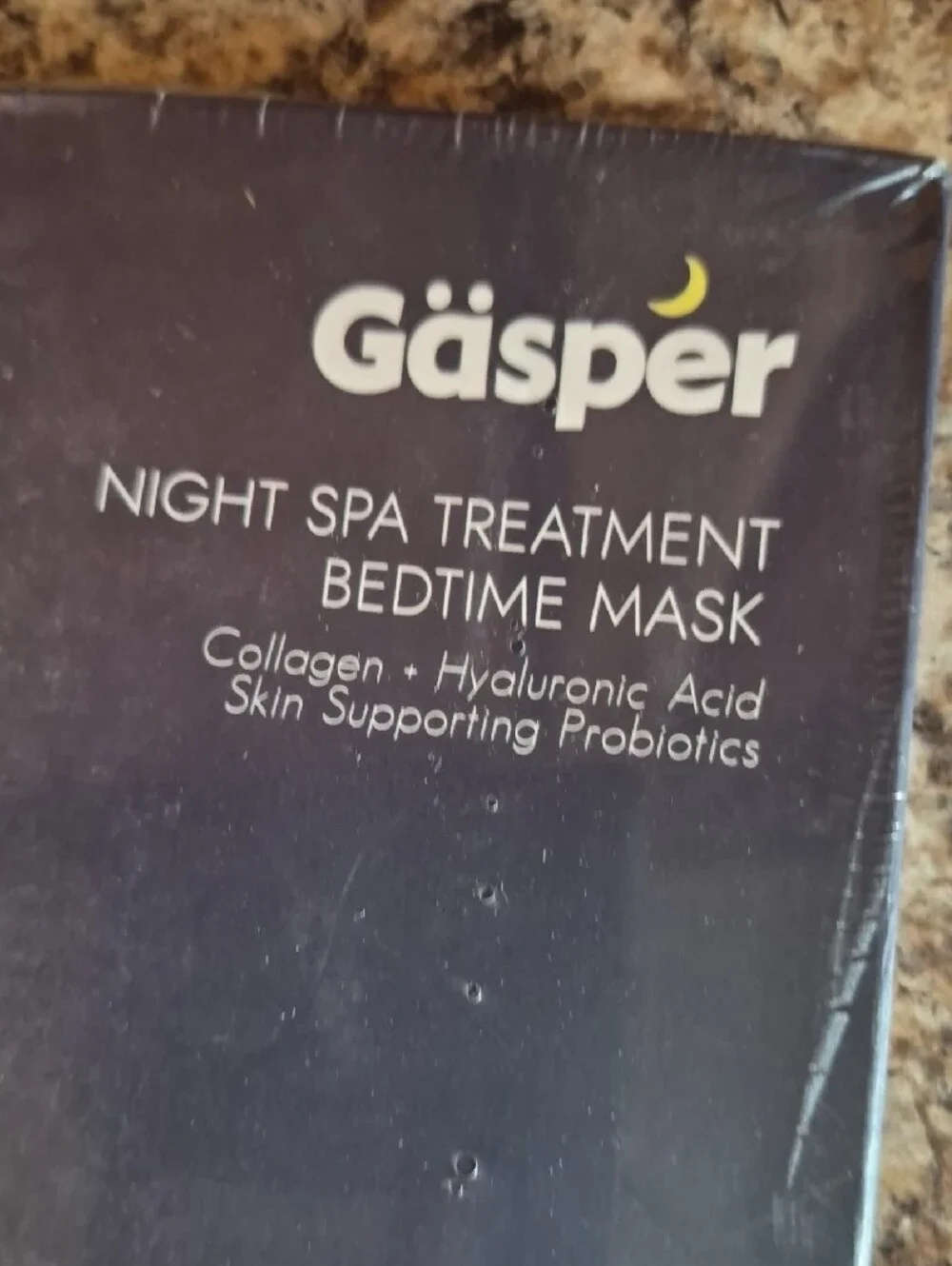 Gasper Night Spa Treatment Bedtime Mask - Nwt
